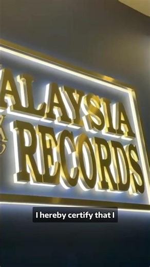 We did it . Malaysia book of records the most accounting system tutorials video show #autocount老师