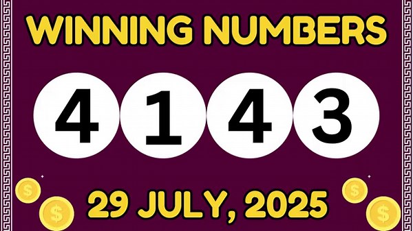 Arkansas Midday Lottery Results For - 29 Jul, 2025 - Cash 3 - Cash 4 - Powerball - Mega Millions