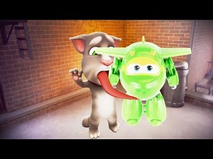 Talking Tom Cat-Tom Cat And Friends -Series Interesting Meal -SUPER PLANES KIDS #15