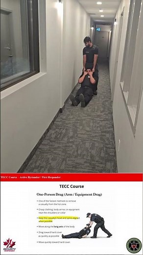 One-Person Drag (Kit/Arm Drag) | Real-World TECC Training Drill