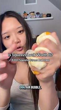 $100 SqueezeLuck Squishy Haul | Is It Worth It? #squeezeluck #squishy #stressball #haul #review