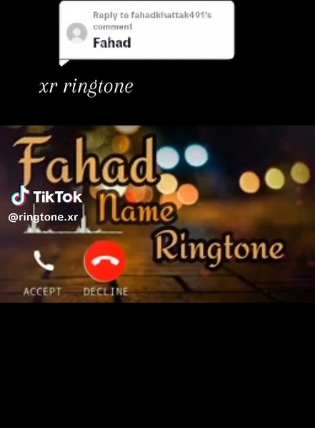 Catchy Ringtone for Mister Fahad