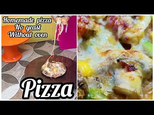 Pizza Recipe in Tamil | without yeast | without Oven | Veg Pizza | Gomathy Mini Cooking | Tamil