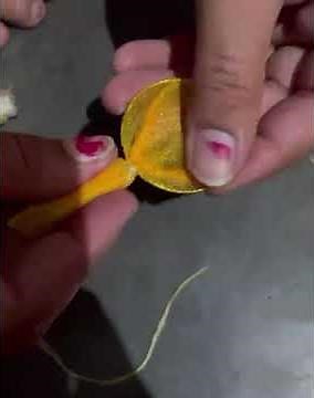 DIY Laddu Gopal Poshak Buti Making | Hindu God Dress Tutorial"