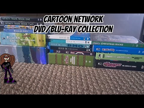 My cartoon network DVD/Blu-ray collection 