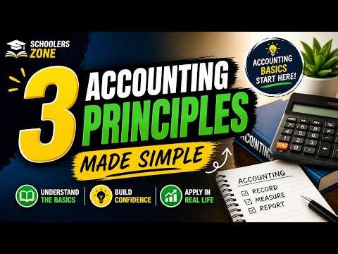 3 Basic Accounting Principles Made Simple for Beginners