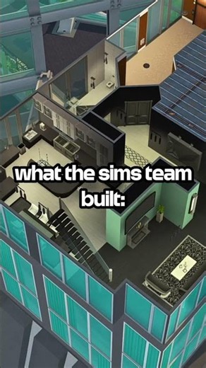 fixing an UGLY apartment in The Sims 4 #thesims4 #sims4 #beforeandafter #renovation #sims4build