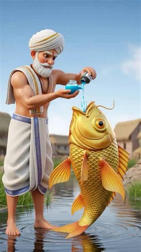 The Magical Fish, The White Tiger… And A Heartbreaking Ending 😭 #shorts