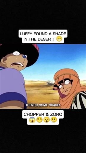 Luffy's Adventure in the Alabasta Desert