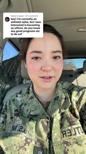 Options for Enlisted to Commissioned Officer in the Military