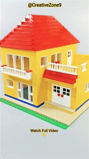 How To Build a LEGO Luxurious Modern House MOC 🏠| Lego Creations#shorts #shortvideo #lego #legohouse