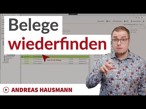 Finding documents from deleted booking entries in DATEV Unternehmen online