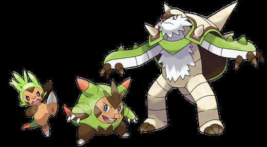 "Pokémon X" and "Y" In-Depth Analysis: Chespin, Quilladin, and Chesnaught