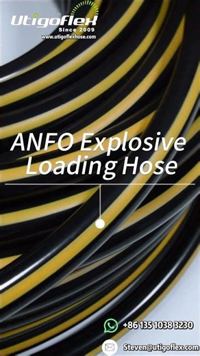 ANFO Explosive Loading Hose #rubberhose #industrialhose #hose