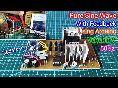 Sine Wave Inverter | Using Arduino | With Feedback