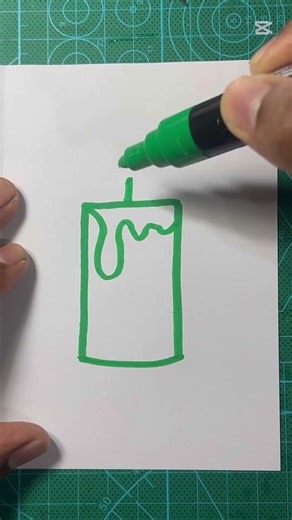 Como dibujar una vela