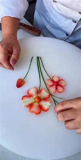 Strawberry flower