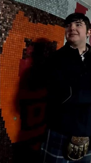 Cornish Bagpipe Boy in Truro #bagpipes