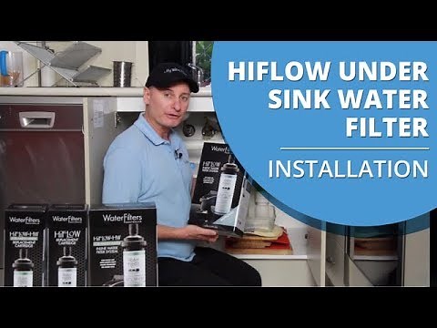 How to install your HiFlow Under Sink Inline Water Filter System