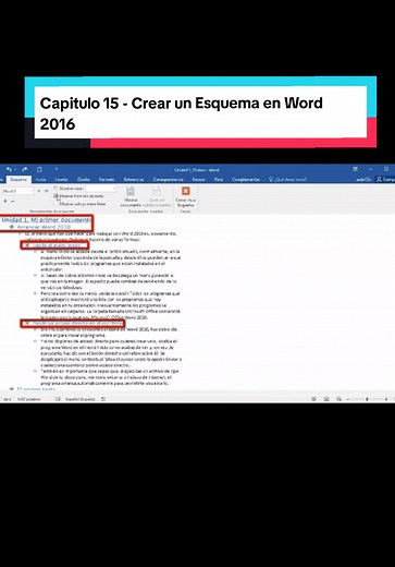 Crear Esquemas en Word 2016: Guía Completa