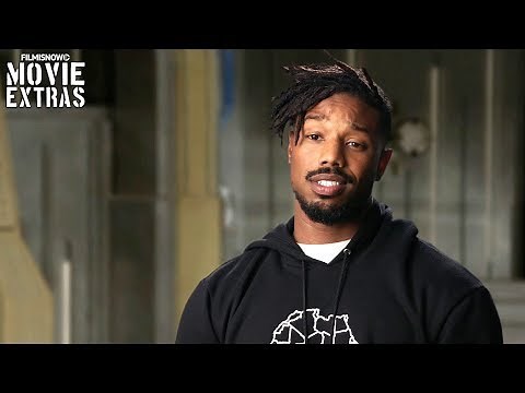 Black Panther | On-set visit with Michael B. Jordan "Erik Killmonger"