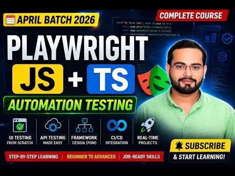 🚀 Playwright Tutorial #1 | Installation & Setup | Playwright with AI | Beginner Guide (JS/TS)