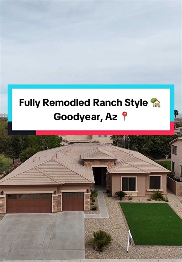 Ranch Style Home in Goodyear, AZ: Fully Remodeled