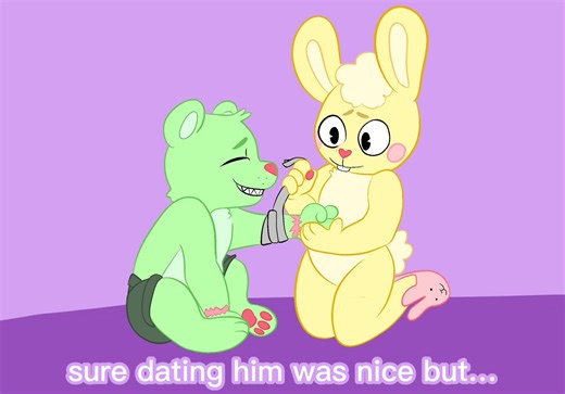 my First post on this account <3 ———> #happytreefriends #htf #htffandom #htffanart #flippyxcuddles💚💛 #fluddles #flippyhtf #cuddleshtf