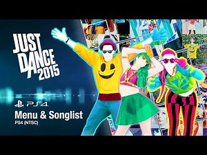 Just Dance 2015 | Menu & Songlist (PS4)