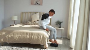 Watch Mens moccasin slip on slippers on Amazon Live