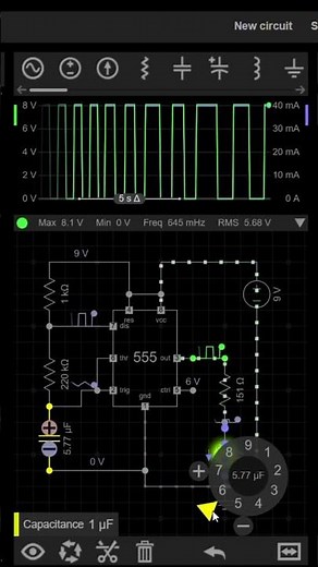 Frequency generator with 555 #555