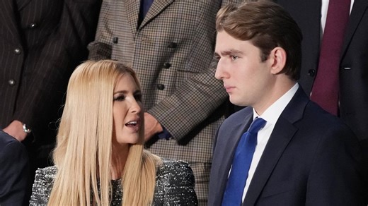 Lip reader spots Barron Trump's rude words with Ivanka during State of the Union
