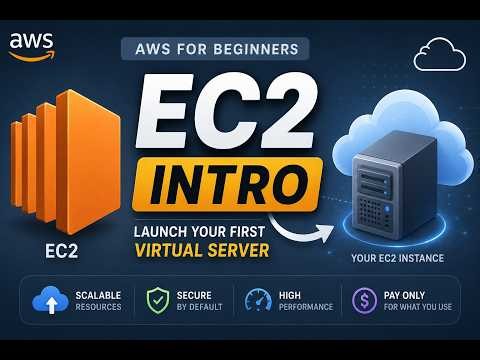 EC2 Introduction in AWS ☁️🚀 | Launch Your First Virtual Server