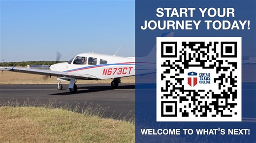 Ready for takeoff? Central Texas College’s Aviation Program prepares students to earn pilot licenses and aviation degrees while building the skills needed for high-demand careers in the skies and beyond. With hands-on flight training, experienced instructors, and real-world learning environments, CTC helps future pilots turn ambition into altitude. ✈️ Explore your flight path: https://shorturl.at/W45q7 📅 Spring enrollment is open through Friday, Jan. 16 💰 Financial aid and scholarships are ava