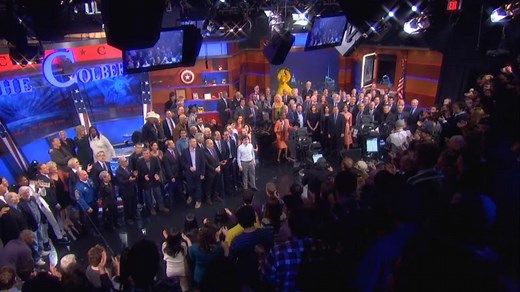 Who Were All Those People At The Colbert Finale?