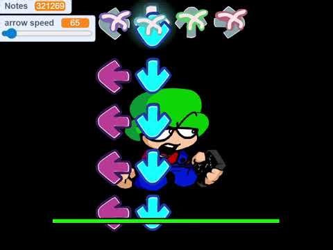 FNF Gross Beat Test Scratch Chart Control