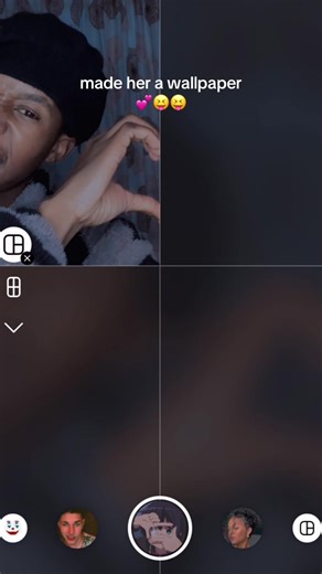 Cute Couple Moments Captured on Wallpaper