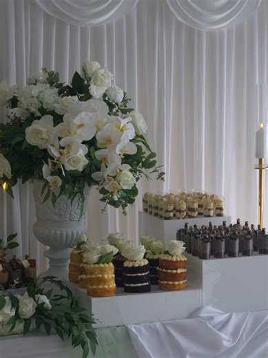 Dessert table setup!