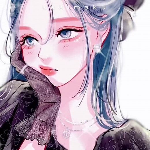 デジタルイラストの女の子：可愛い作品集