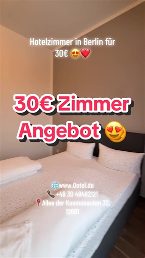 🌞 Tageszimmer in Berlin – nur 30 €! Du brauchst tagsüber einen ruhigen Ort zum Entspannen, Arbeiten oder einfach zum Abschalten? Bei uns bekommst du dein eigenes, sauberes und gemütliches Zimmer schon für nur 30 € am Tag 😌 🛏️ Perfekt für eine kleine Auszeit, Power-Naps oder konzentriertes Arbeiten 🌐 Kostenloses WLAN im ganzen Haus ⏰ 24/7 Check-in – flexibel ankommen 🚗 Parkplätze direkt vor Ort Ideal für alle, die mitten in Berlin eine günstige und private Tagesruhe suchen. 📍 Allee der Kosm