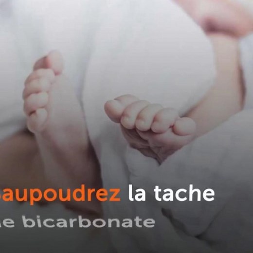 Détacher un matelas - taché par l'urine
