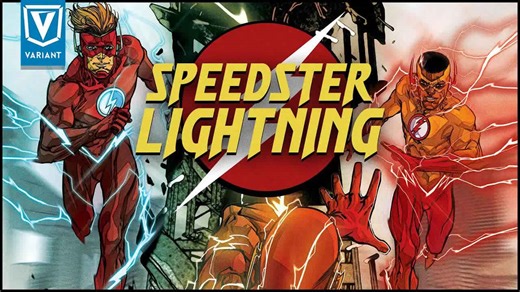 Why speedsters have different lightning colors