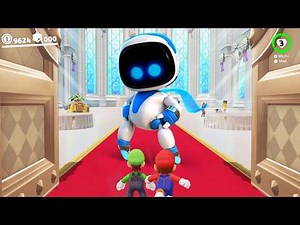 Super Mario Odyssey - Astro Bot Final Boss Fight (HD)