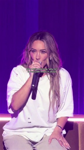 Hilary Duff Live: “Why Not” in West Palm Beach