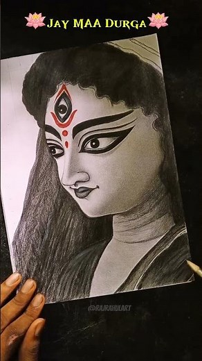 Bengali style Maa Durga drawing 🪷🔱🪷 part–3 #maadurga #durgapuja #drawing