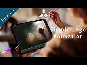 How to make animated logo in video “Simple Logo Animation” / Procreate Tutorial