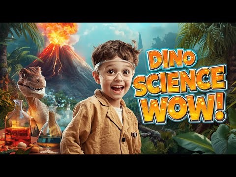 We have entered the world of dinosaurs! Kids' DIY Science Experiments That WOW! 🌟