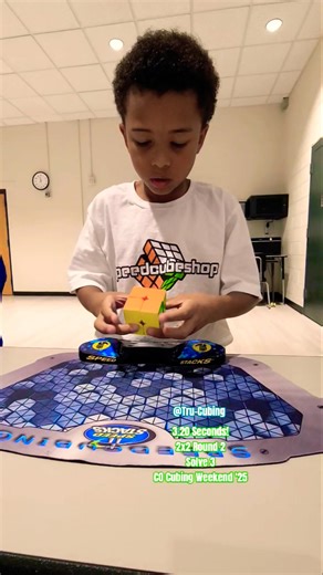 3.20 Seconds! 2x2 R2,S3 - CCW '25 #shorts #fyp #speedcubeshop #fast #wow #subscribe #tiktok #cool