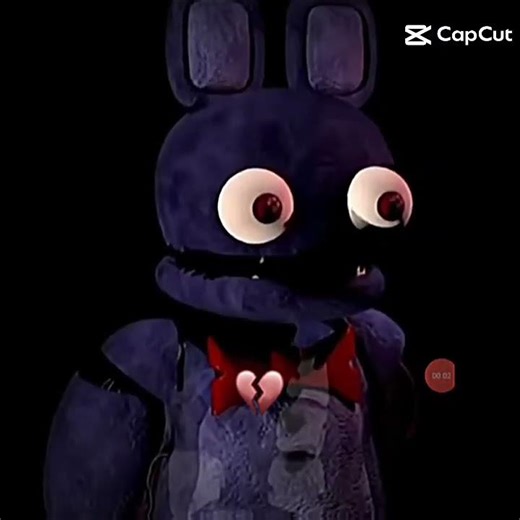 nem sabia que o Bonnie era parente dos rabbids #fnaf #fivenightsatfreddys #memes #naofloppa