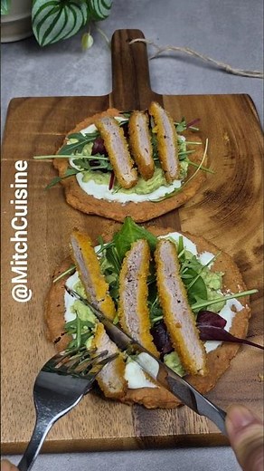 Chickpeas Flatbread🥖 #chickpeas #erbsen #healthyrecipes